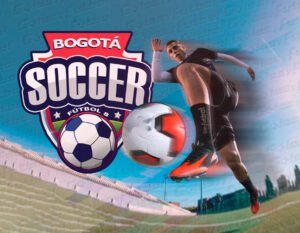 Jugador pateando balon en torneo de fútbol 8