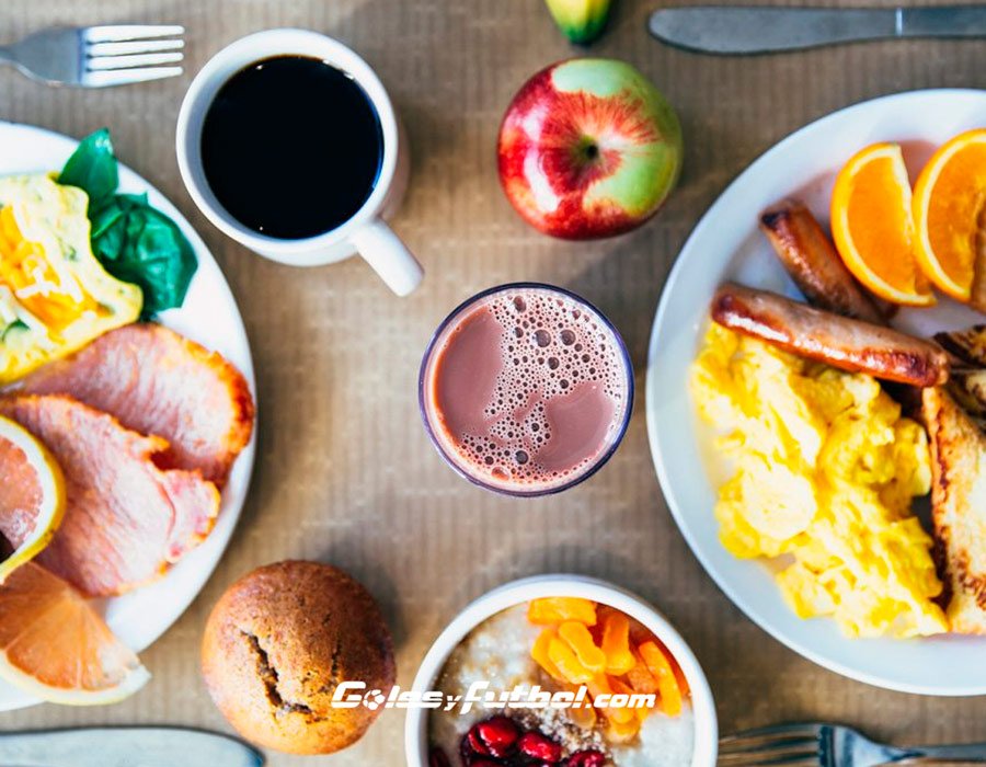 Desayuno para deportitas de fútbol 8