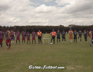 Protocolo de la final del torneo de fútbol 8 en Bogotá