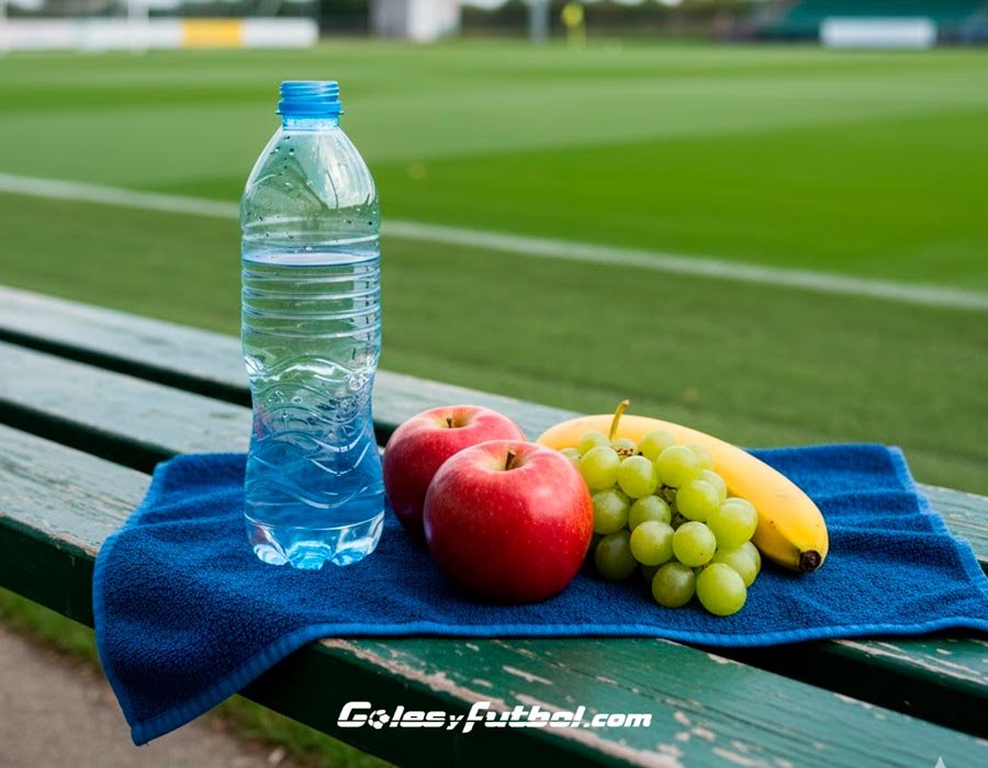 Hidratación para torneo de fútbol 8 en Bogotá