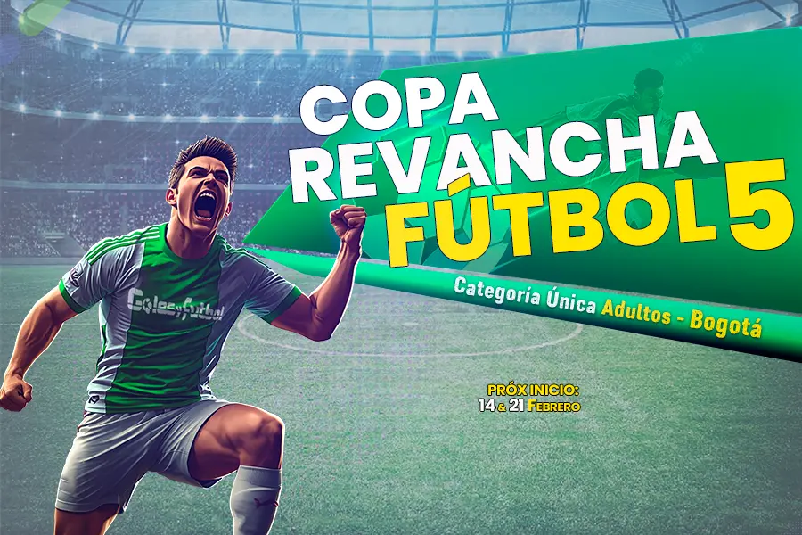 Torneo de futbol 5 en Bogotá