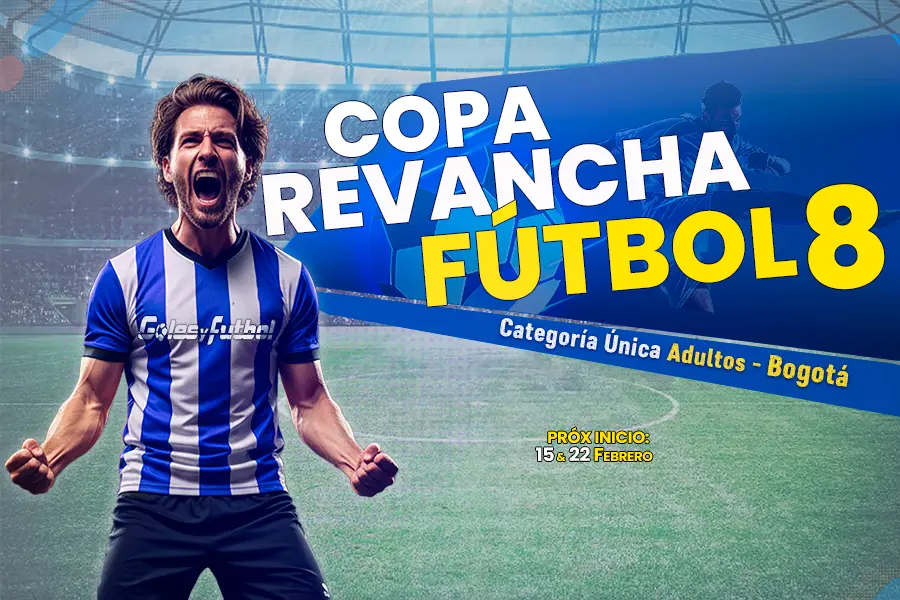 Torneo de futbol 8 en Bogotá